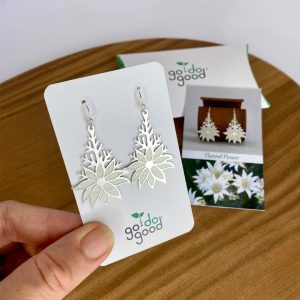Go Do Good - Hook Earrings - Flannel Flower