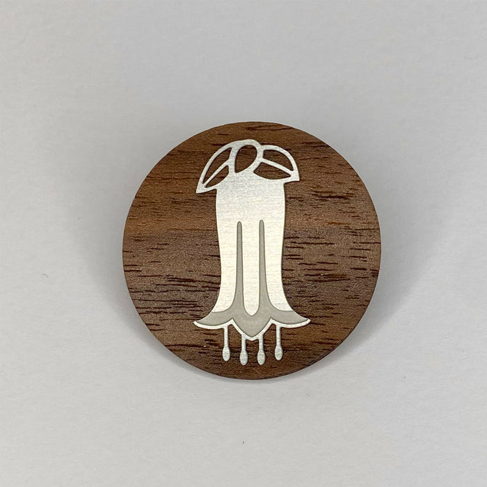 Go Do Good - Brooch - Native Fuchsia