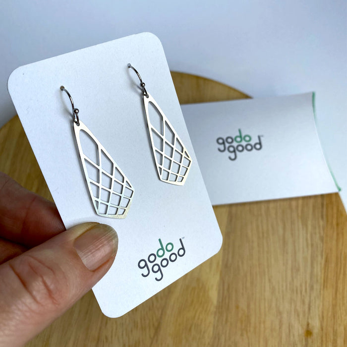 Go Do Good - Hook Earrings - Protea Bud