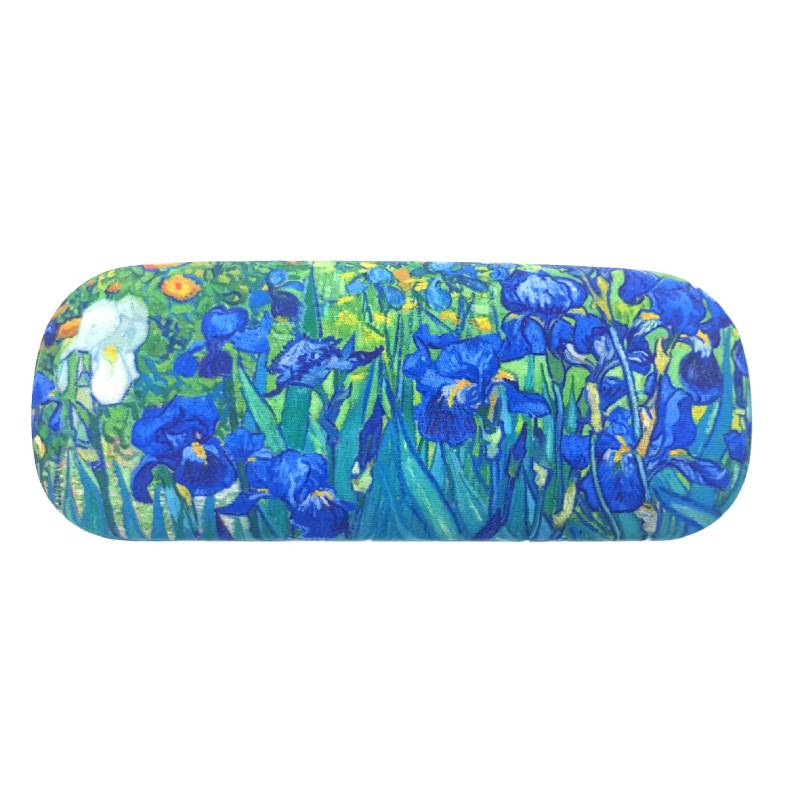 Plumeria - Hard Glasses Case with Microfibre Cloth - Van Gogh - Irises