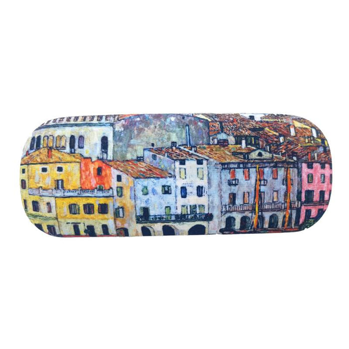 Plumeria - Hard Glasses Case with Microfibre Cloth - Klimt - Malcesine