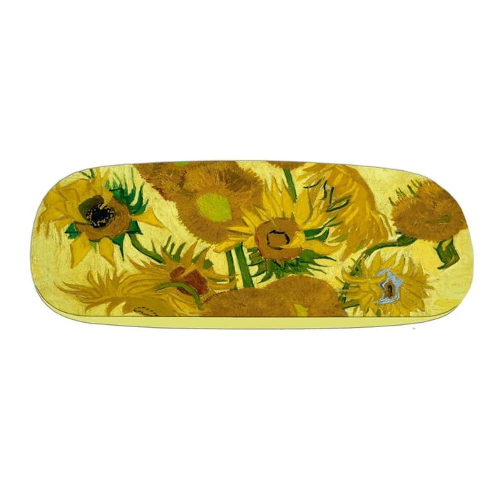 Plumeria - Hard Glasses Case with Microfibre Cloth - Van Gogh - Sunflowers