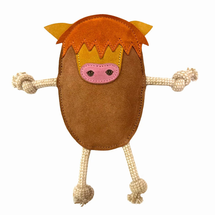Georgie Paws - Dog Toy - Hector the Highland Cow