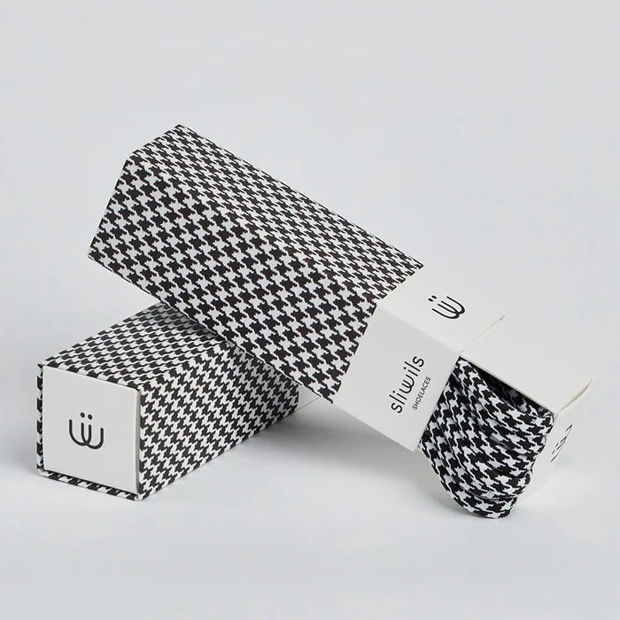 SLIWILS - Shoelaces - Jazz - Houndstooth