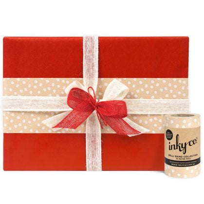 Inky Co - Belli Band - Pebbles White Kraft