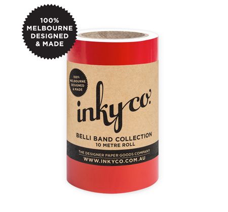 Inky Co - Belli Band - Red Gloss