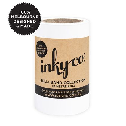 Inky Co - Belli Band - White Gloss 10m