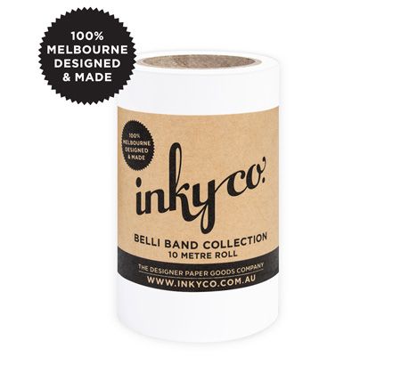 Inky Co - Belli Band - White Gloss