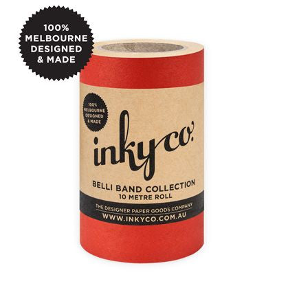 Inky Co - Belli Band - Red Kraft