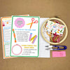 The Craft Kit - Cross Stitch Kit with Hoop - Bubble O'Bill