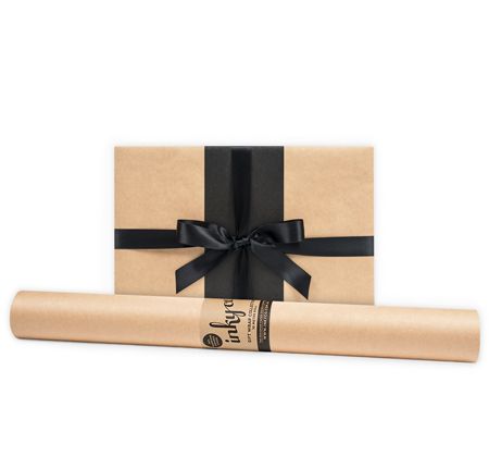 Inky Co - Kraft Roll Wrap - Brown