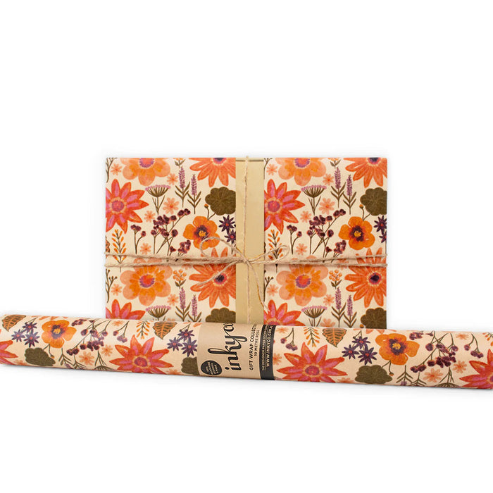 Inky Co - Kraft Roll Wrap -Meadow