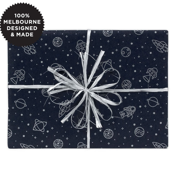 Inky Co - Kraft Roll Wrap - Space Race