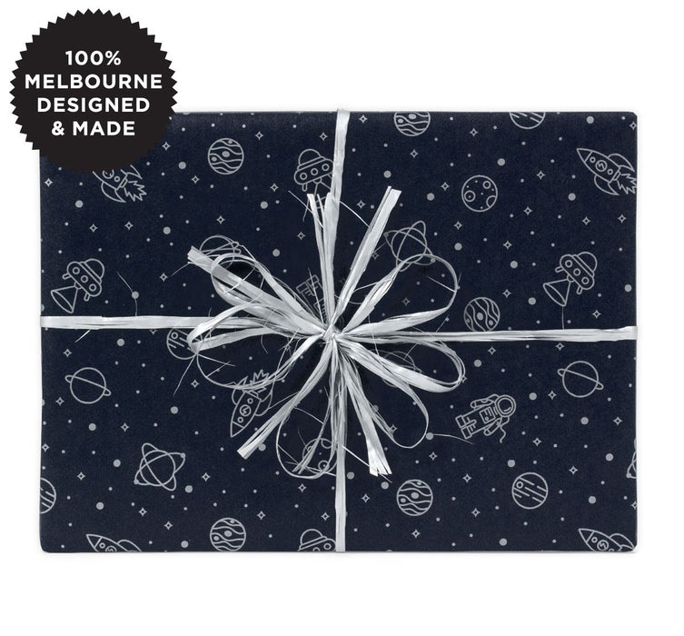 Inky Co - Kraft Roll Wrap - Space Race