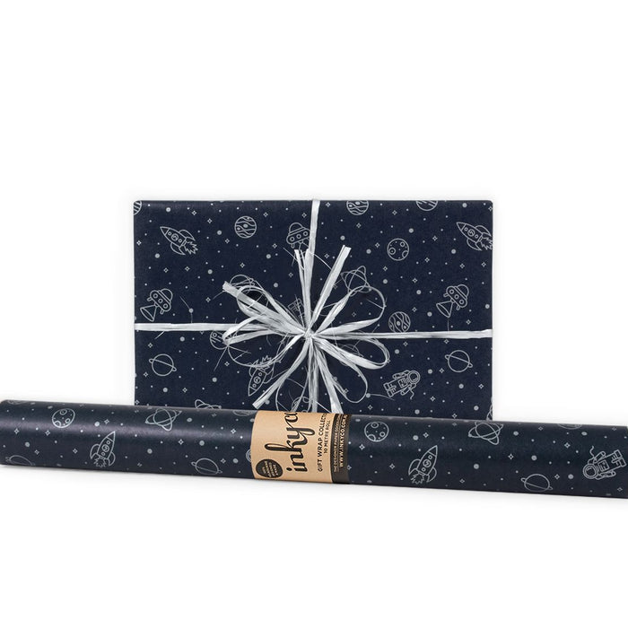 Inky Co - Kraft Roll Wrap - Space Race