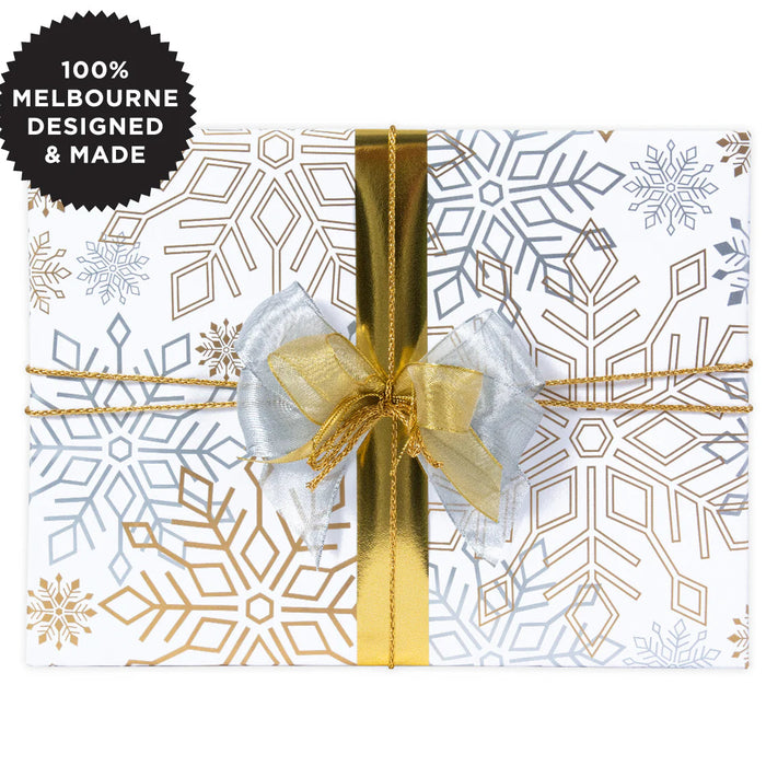 Inky Co - Gloss Roll Wrap - Flakee Gold Silver