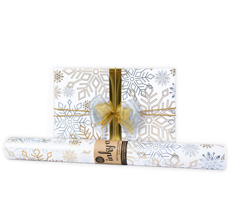 Inky Co - Gloss Roll Wrap - Flakee Gold Silver