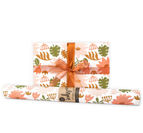 Inky Co - Matte Roll Wrap - Flannel Flowers