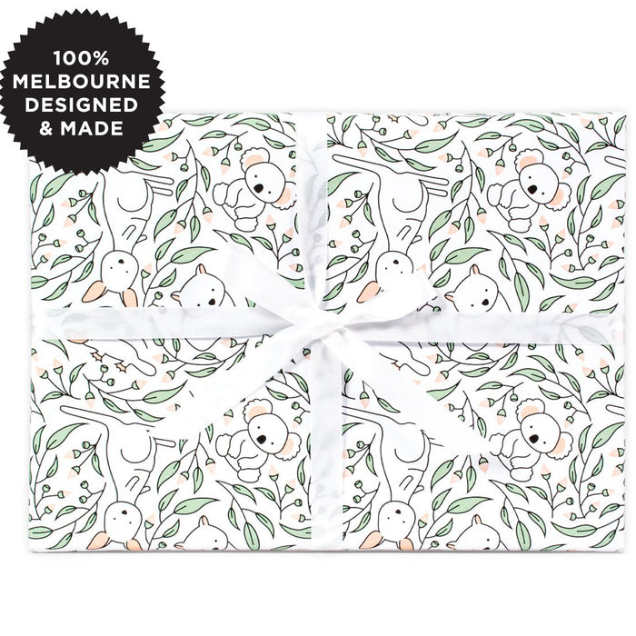 Inky Co - Matte Roll Wrap - Australian Animals