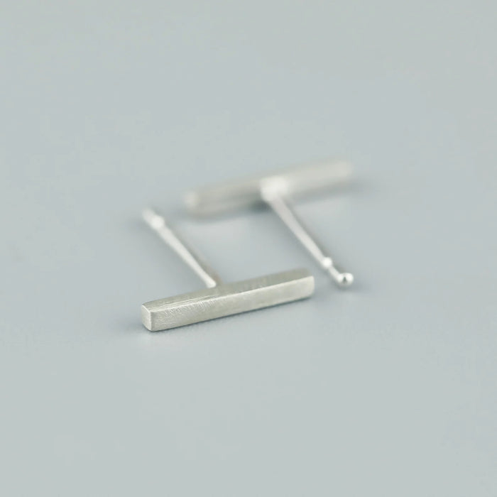 Ayana Jewellery - Linear Studs - Sterling Silver