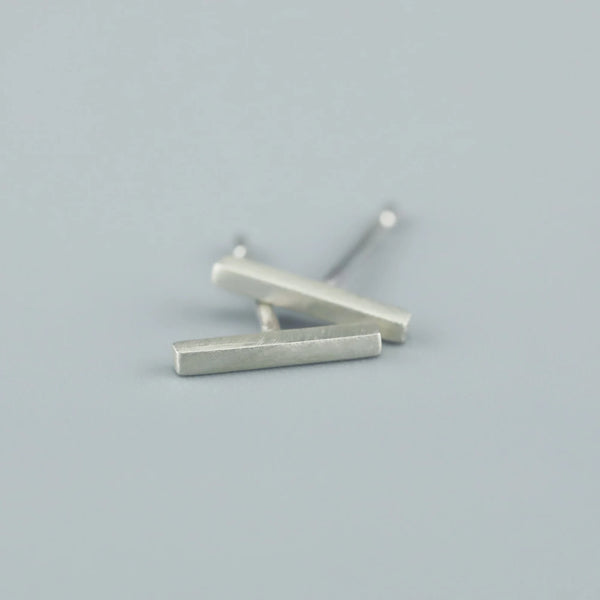 Ayana Jewellery - Linear Studs - Sterling Silver