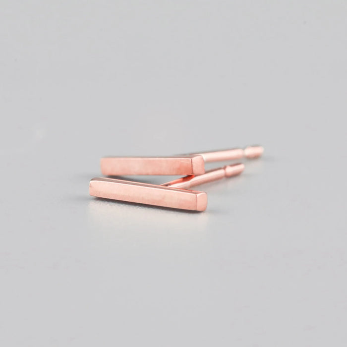 Ayana Jewellery - Linear Studs - Rose Gold