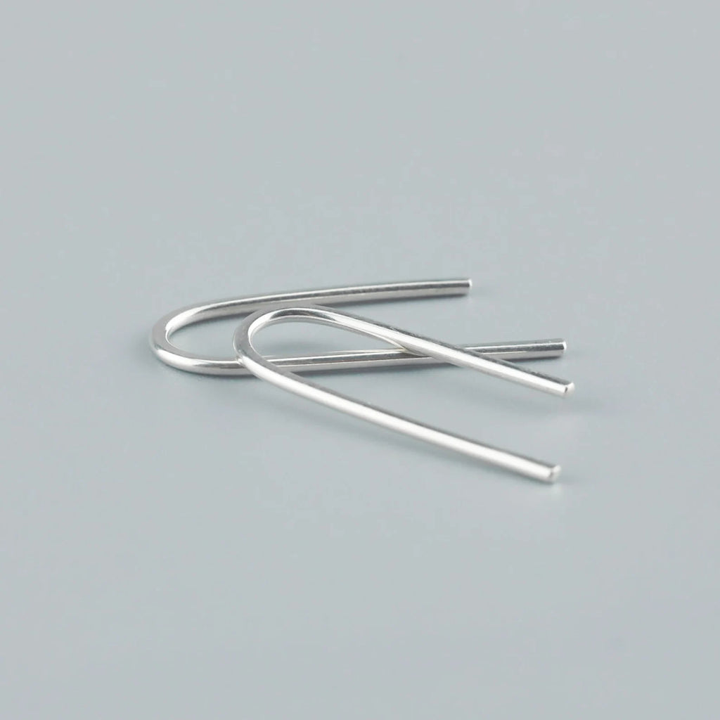 Ayana Jewellery - Thread Through Earrings - Sterling Silver