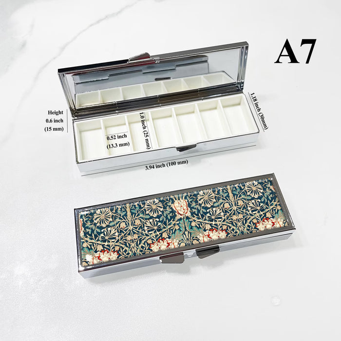 World Collection - 7 Day Pill Box - Morris - The Strawberry Thief