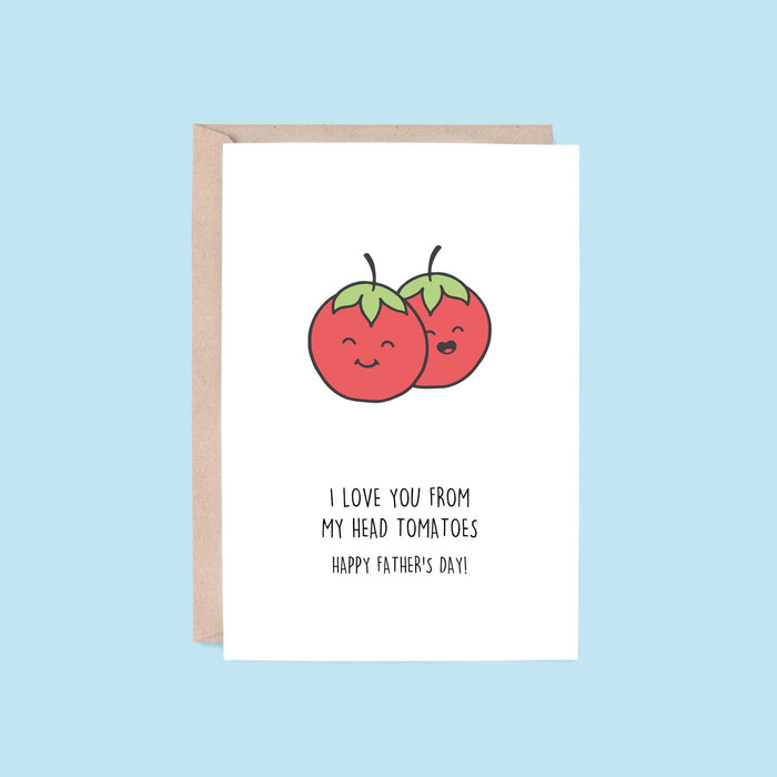 Hey Hunny - Funny Punny Father's Day - From My Head Tomatoes