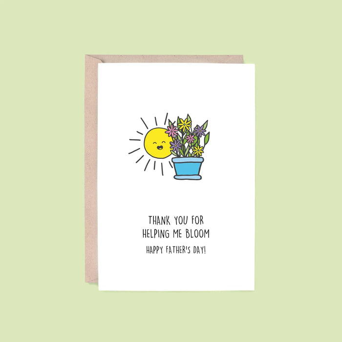 Hey Hunny - Funny Punny Father's Day - Helping Me Bloom