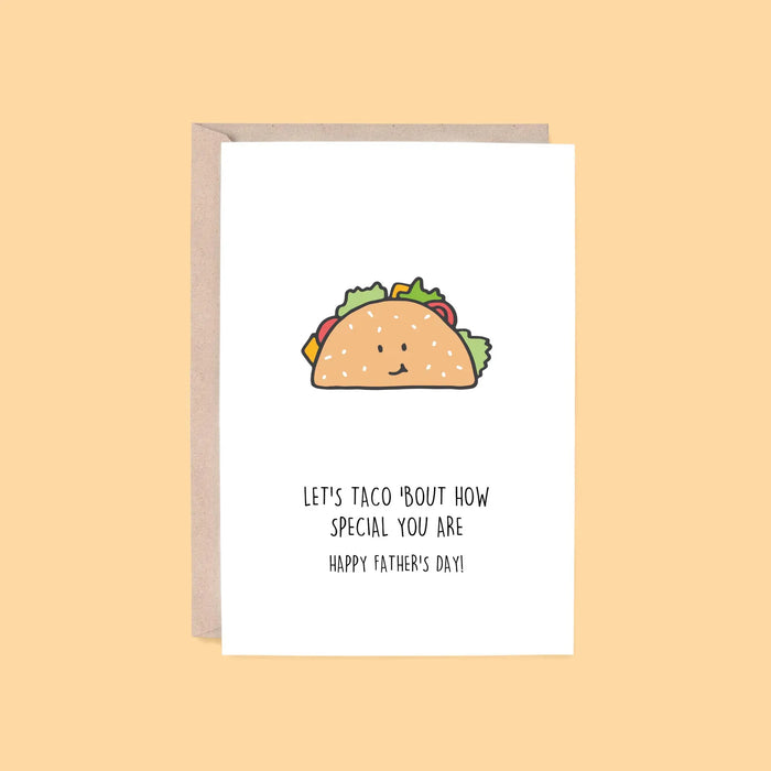 Hey Hunny - Funny Punny Father's Day - Let's Taco 'Bout