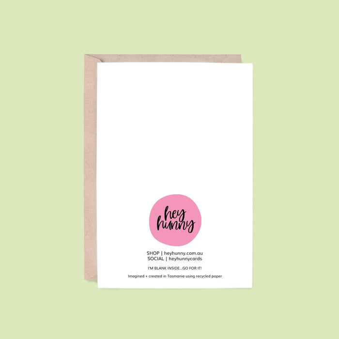 Hey Hunny - Funny Punny Father's Day - Helping Me Bloom