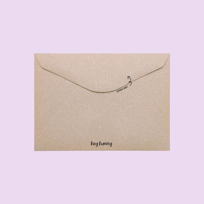 Hey Hunny - Funny Punny Birthday Card - Purr-Fect