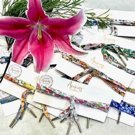 Shoe Laces - Liberty Print