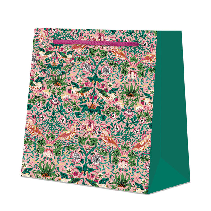 McMillan - Medium Gift Bag - WM Strawberry Thief Blush