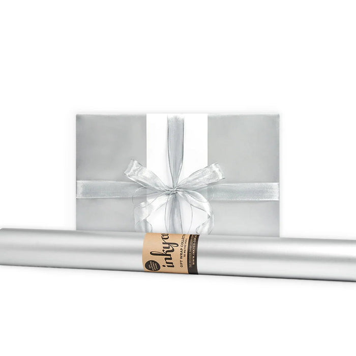 Inky Co - Gloss Roll Wrap - Silver Pearl