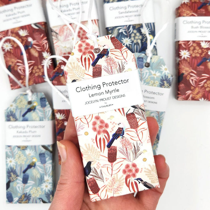Thurlby Herb Farm - Clothing Protector - Moonlight Birds - Lemon Myrtle