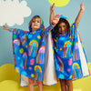 Halcyon Nights - Kids' Hooded Towel / Swim Poncho - Here We Glow
