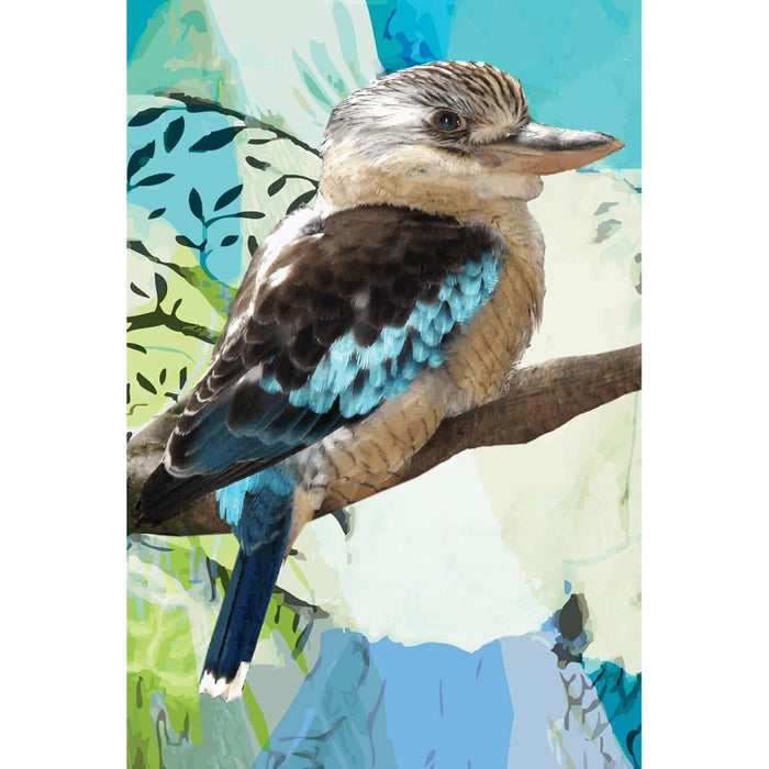 KE Design - Card with Microfibre Cloth - Kookaburra