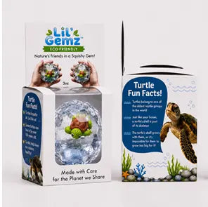 Keldan - LIL Gemz Squishies - Blue Sea Turtle