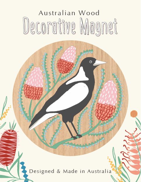 Aero Images - Wooden Magnet