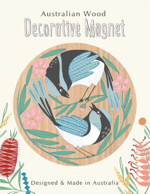 Aero Images - Wooden Magnet