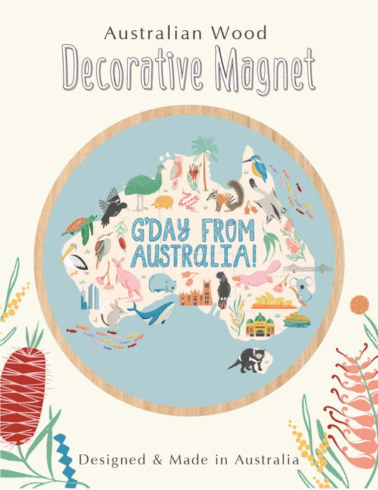 Aero Images - Wooden Magnet