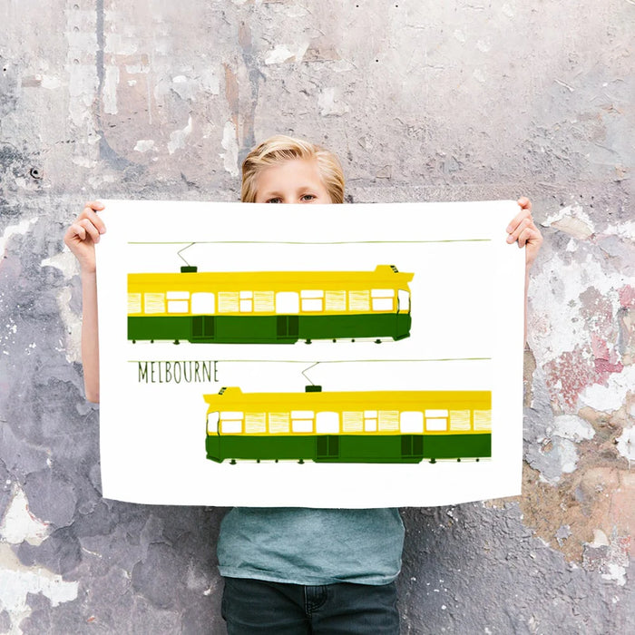 Make Me Iconic - Tea Towel - Tram