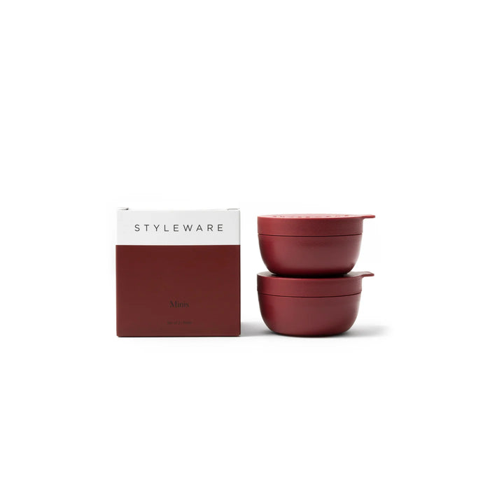 Styleware - Minis - Set of 2 - Merlot