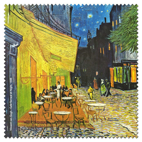 Colorathur - Microfibre Cloth - Van Gogh - Terrace of the Cafe
