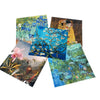Colorathur - Microfibre Cloth - Van Gogh - Sunflowers on Blue