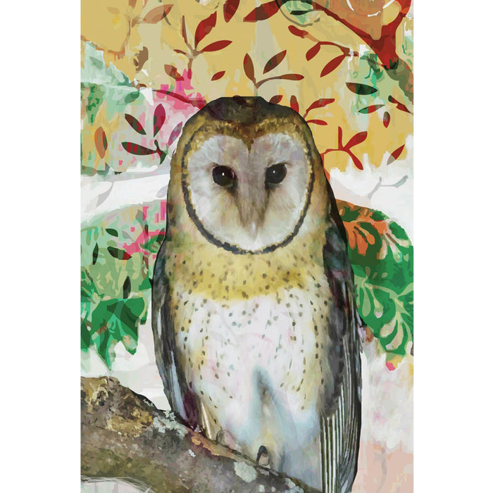 KE Design - Recycled Microfibre Tea Towel - Native Barn Owl