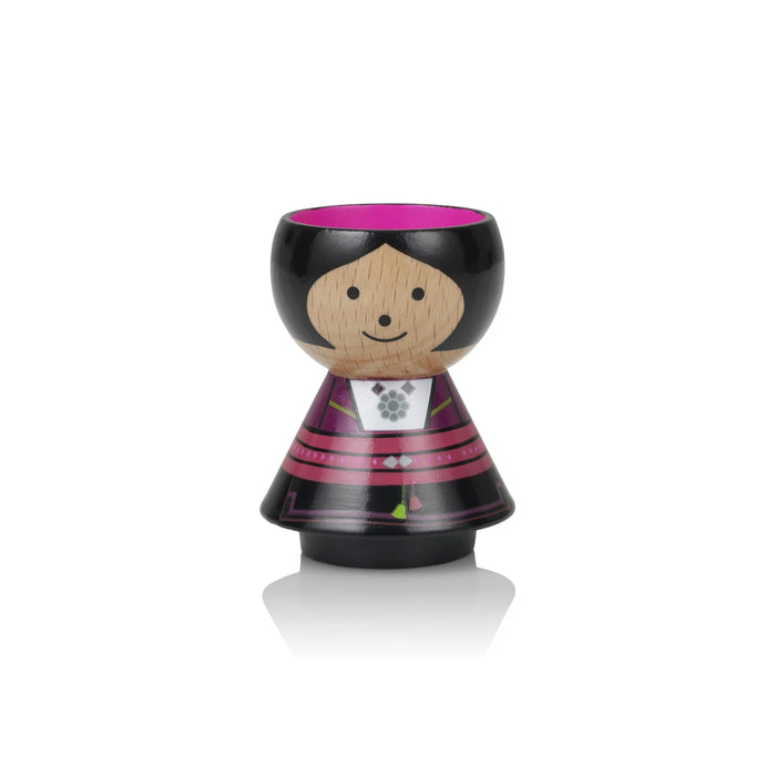 Lucie Kaas - Bordfolk Egg Cup - Bunad -Telemark Beltestakk