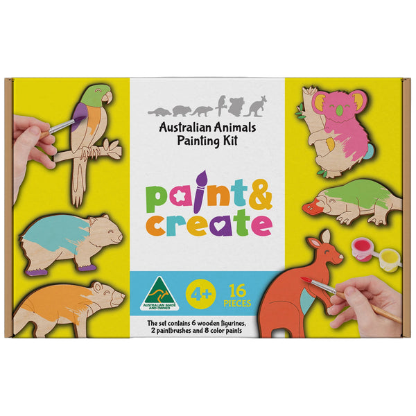 Paint & Create - Australian Animals Set
